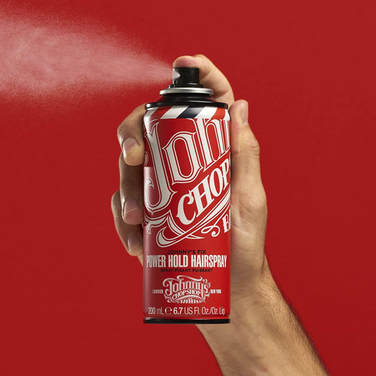 Johnny'S Chop Shop - Johnny'S Fix Power Hold Hairspray, Firm Hold (200Ml)