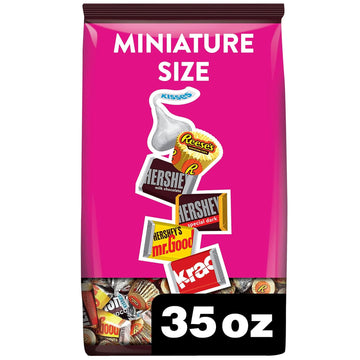 Hershey'S And Reese'S Assorted Chocolate Flavored Candy Party Pack, 35 Oz