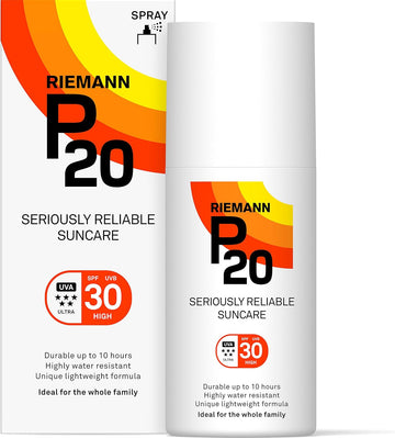 Riemann P20 Sunscreen Spf30 Spray, Highly Water Resistant 200Ml