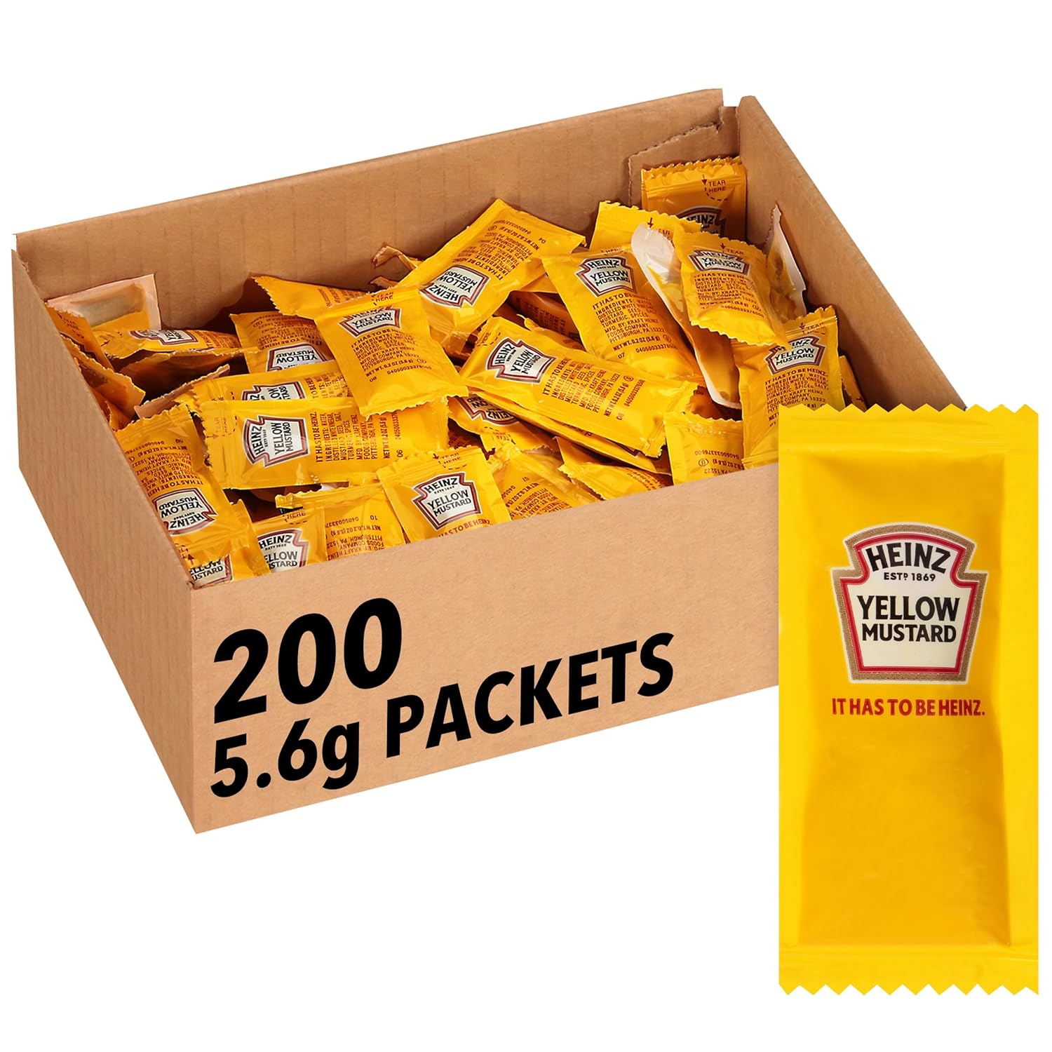 Heinz Mild Mustard - 200 Case