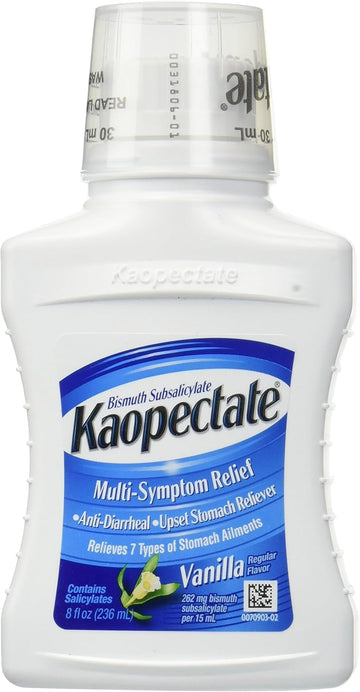 Kaopectate Regular Size 8Fl Oz Kaopectate Vanilla Diarrhea Relief