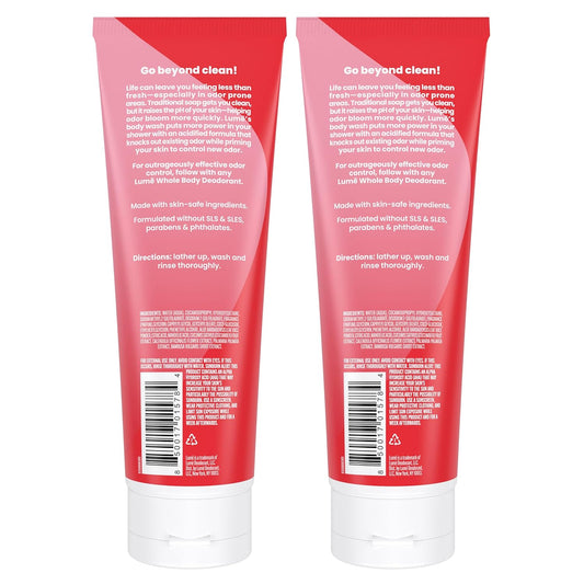 Lume Acidified Body Wash - 24 Hour Odor Control - Removes Odor Better Than Soap - Moisturizing Formula - Formulated Without Sls Or Parabens - Ob/Gyn Developed - 8.5 Ounce (Clean Tangerine)
