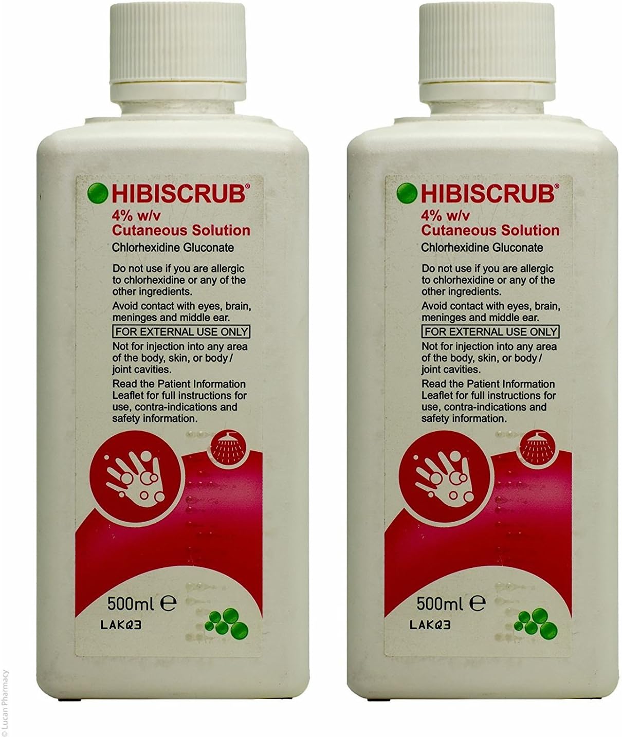 Multibuy 2X Hibiwash Cutaneous Solution - 500Ml