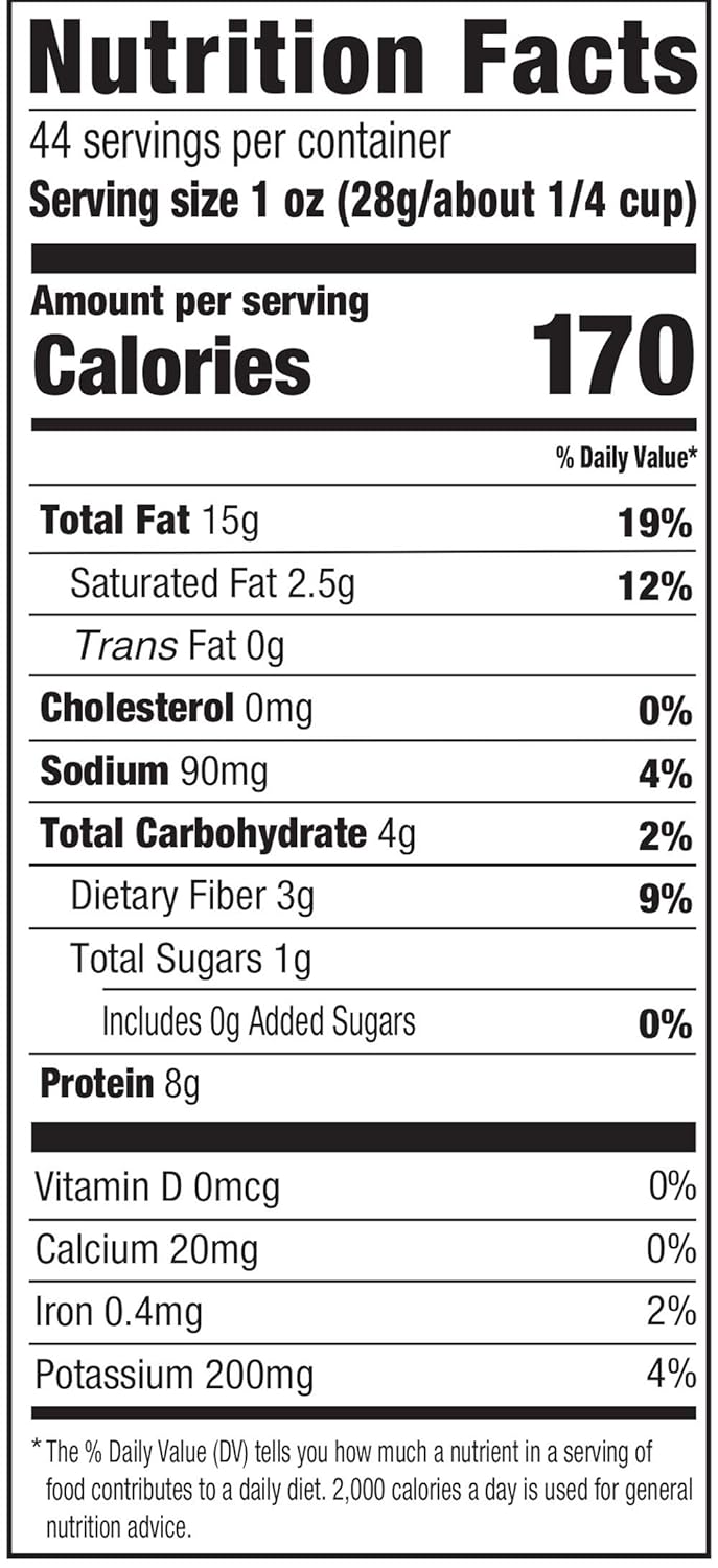 Amazon Brand - Happy Belly Roasted And Salted Peanuts, 44 Ounce (Pack Of 1)