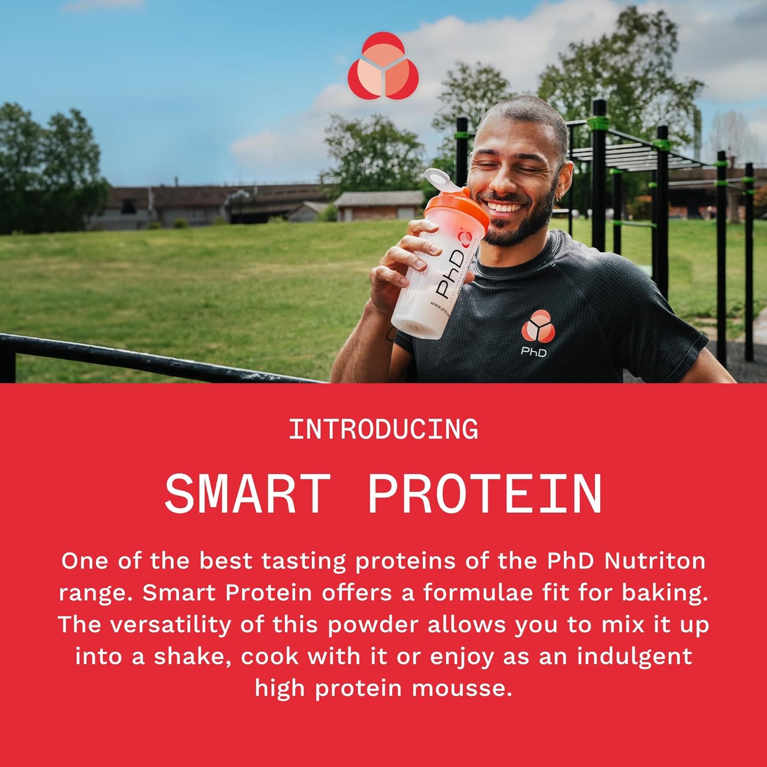 Phd Smart Protein, Versatile Shake, Ideal for Shakes, Baking and Deserts, Chocolate Brownie Flavour, 17 Servings per 510 g Bag (Pack of 2) : Amazon.co.uk: Health & Personal Care