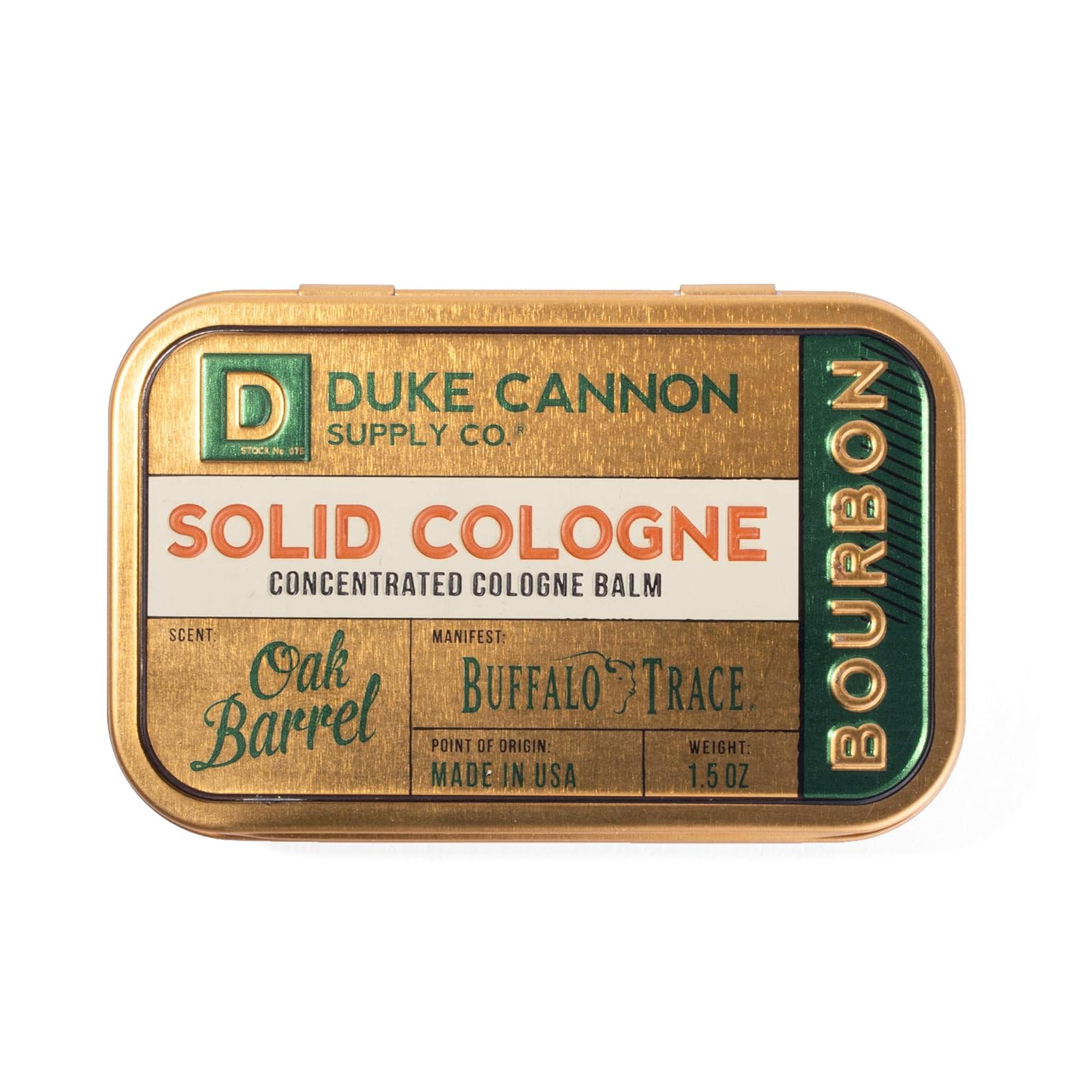 Duke Cannon Supply Co. Solid Cologne For Men Midnight Swim - Cold Water, Crisp Greens, Fresh Air - Concentrated Balm, Travel-Friendly Tin, 1.5 Oz (1 Unit) : Beauty & Personal Care