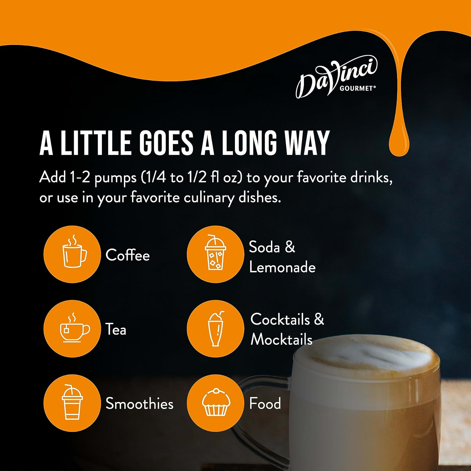 Davinci Gourmet Classic Vanilla Syrup, 25.4Oz