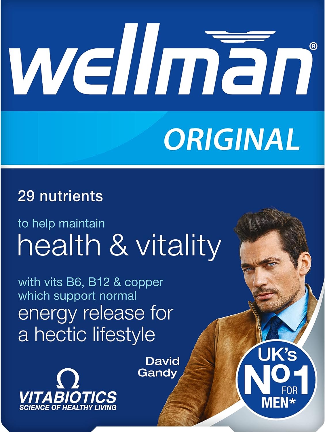 Vitabiotics Wellman 30 tablets : Health & Household