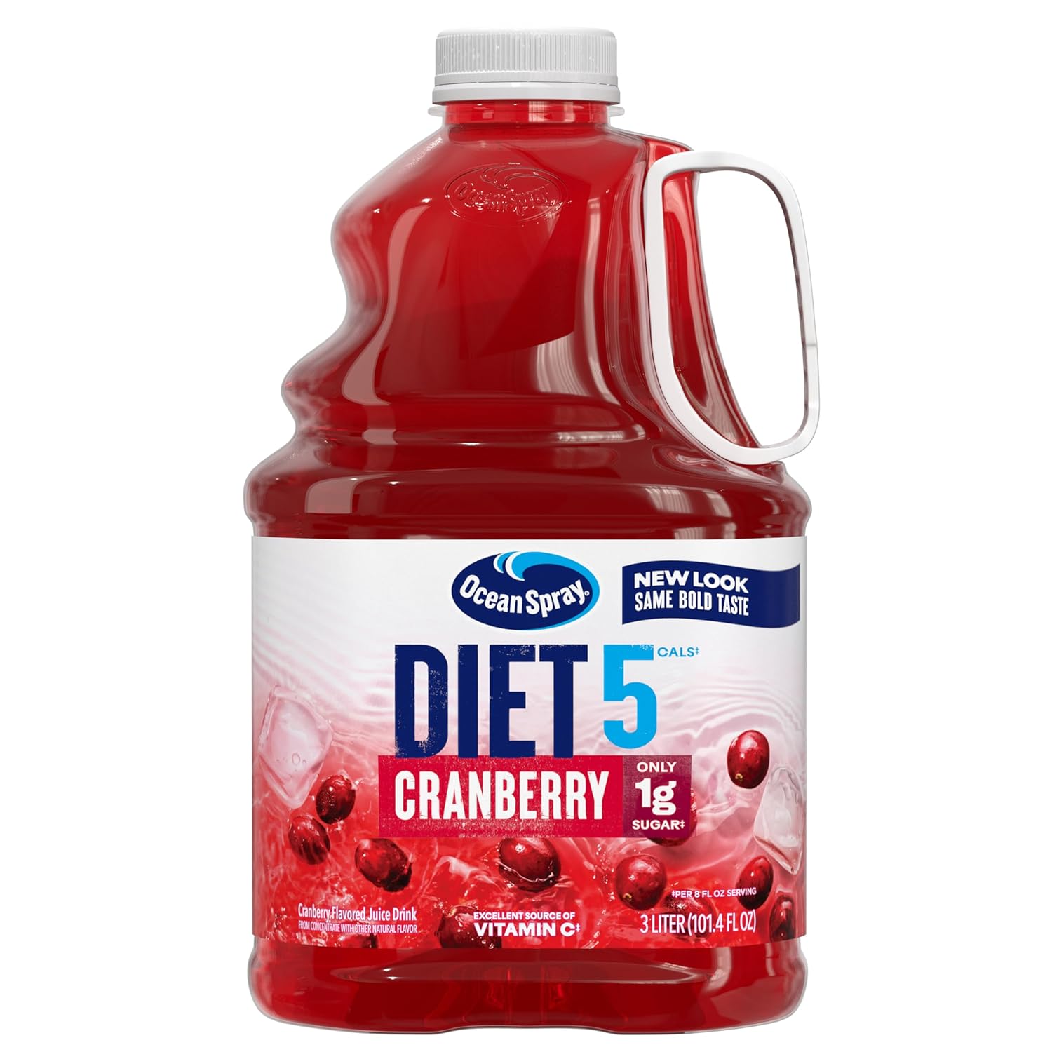 Ocean Spray® Diet Cranberry Juice Drink, 101.4 Fl Oz Bottle (Pack of 6)