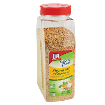 Mccormick Perfect Pinch Signature Seasoning, 21 Oz - One 21 Ounce Container Of Signature Seasoning Blend Made With 14 Premium Herbs And Spices