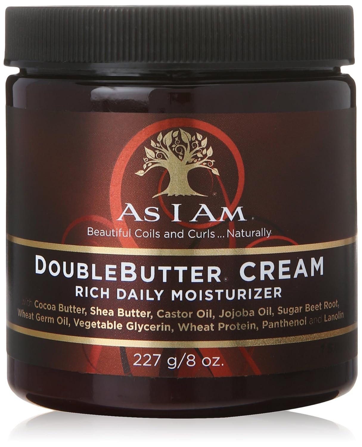 As I Am Double Butter Rich Daily Moisturizer, 8 Ounce