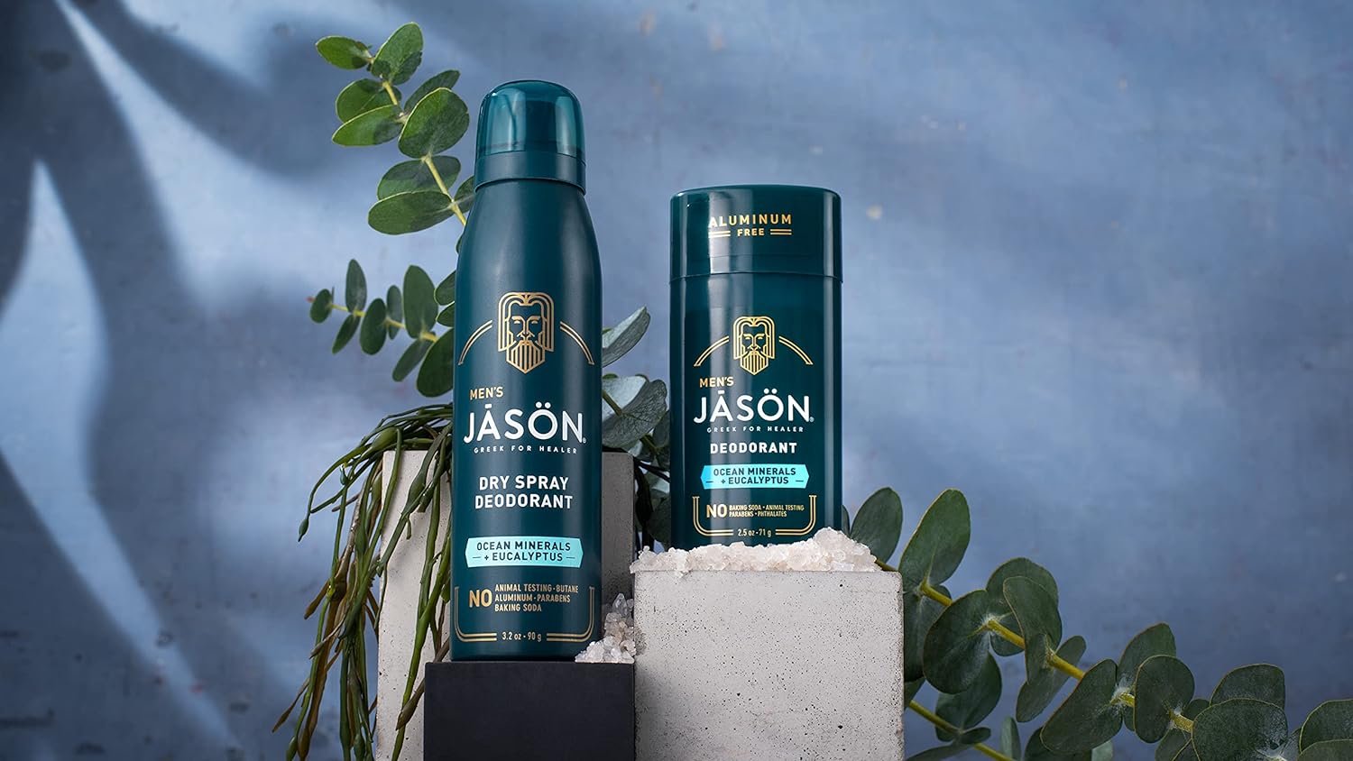 Jason Ocean Minerals and Eucalyptus Dry Spray Deodorant 3.2 oz Aerosol : Beauty & Personal Care