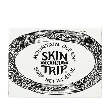 Mountain Ocean Skin Trip Coconut Soap | 4.5Oz | Gentle Cleansing Bar Soap For Body, Natural Nourishment, And Hydration