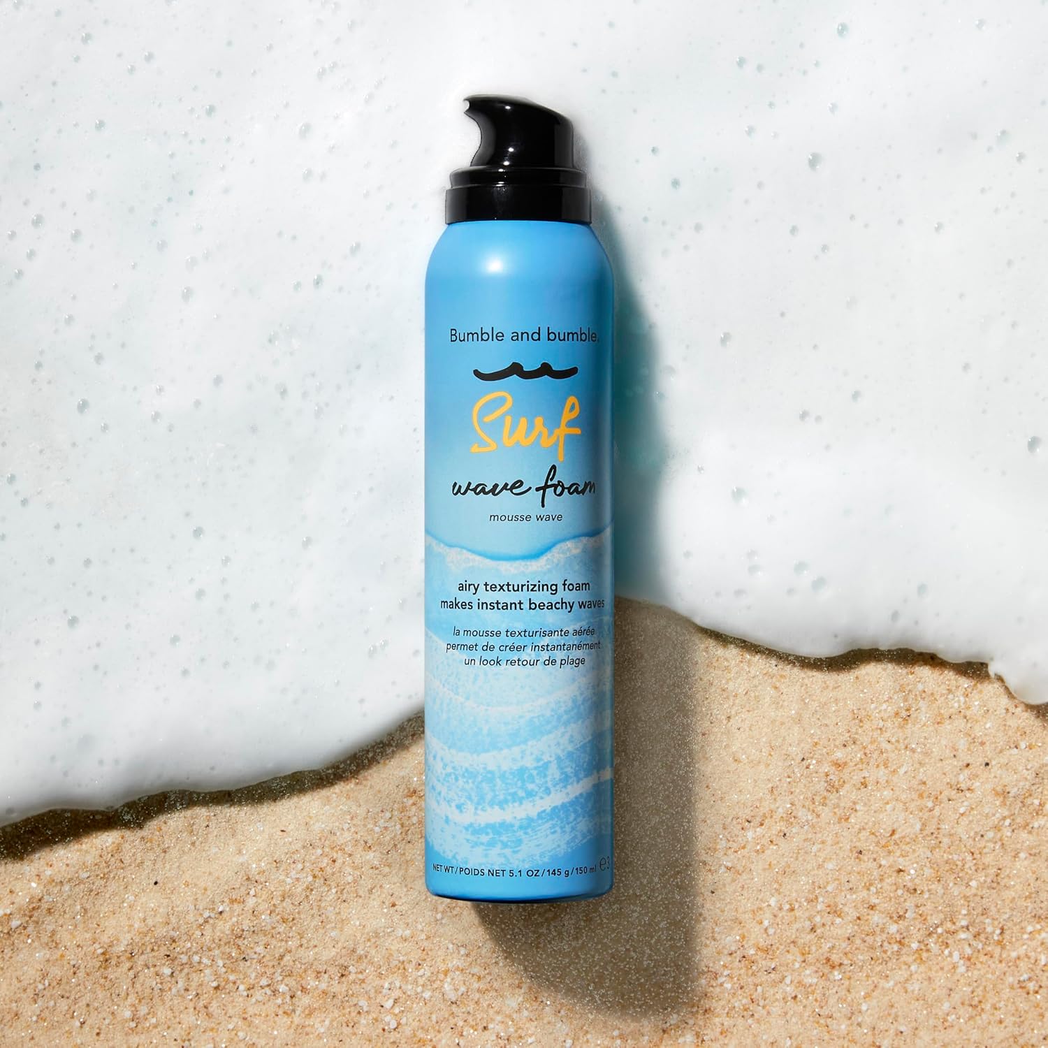 Bumble and bumble. Surf Wave Texturizing Hair Foam, 5.1 oz. : Beauty & Personal Care