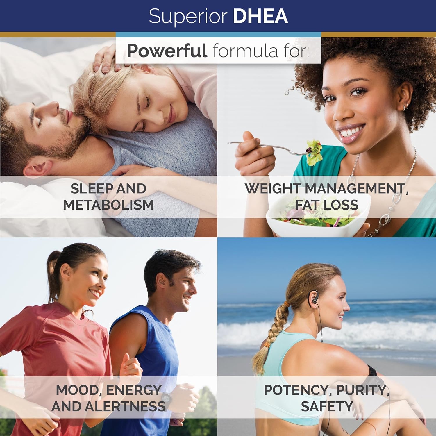 Superior Labs – Extra Strength Natural DHEA – Non-GMO 100 mg Dose, 60 