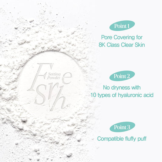 Espoir Fresh Setting Fixer | Makeup Setting Spray For Long-Lasting Makeup | 3.38 Fl Oz | Mist-Like Spray For Lightweight Layering On The Skin | Moisturizing And Refreshing Finish | Korean Makeup