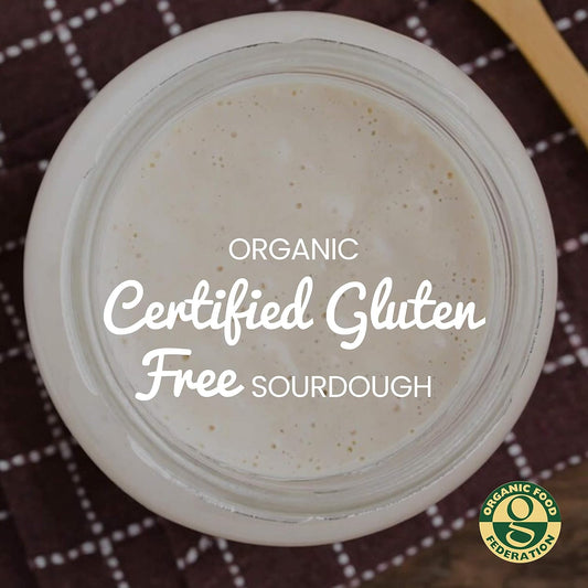 Freshly Fermented - Organic Certified Freeze Dried Sourdough Starter Culture, Gluten Free