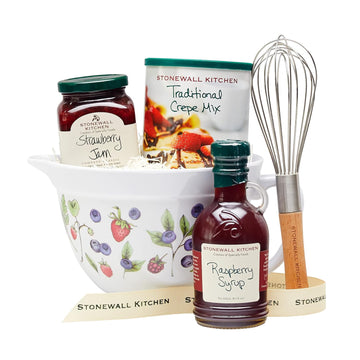 Stonewall Kitchen Berry Breakfast Batter Bowl Gift (5 pc Gift)