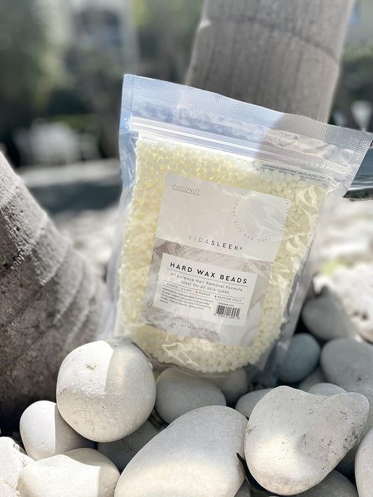 Vidasleek Hard Wax Beads - All Purpose Hair Removal Wax - No Strips Needed - Coconut Scent - 17.63 Oz : Beauty & Personal Care