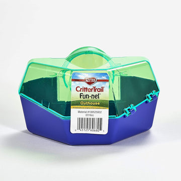 Kaytee Crittertrail Fun-Nel Outhouse Attachment Small Animal Habitat Tubes