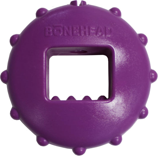 Himalayan Dog Chew Bonehead Small Dog Chew Holder, Secures Chews For Dogs, Chew Smarter And Longer, Stimulate Your Dog, Holds Yak Chews With Screw-In Fastener, 1 Dog Toy