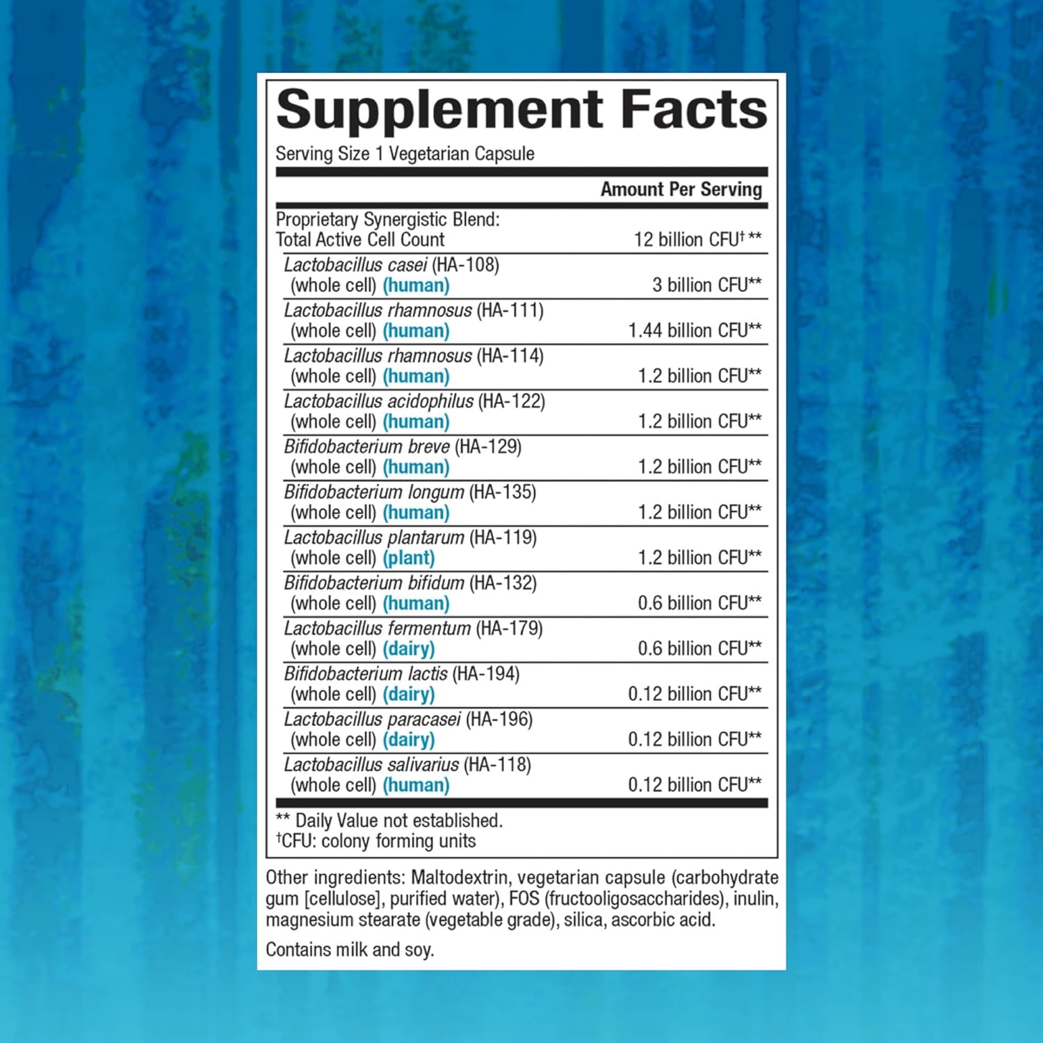 Natural Factors, Ultimate Probiotic 12/12 Formula, Daily Probiotic for Ongoing Digestive Support, 12 Strains, 12 Billion CFU : Health & Household