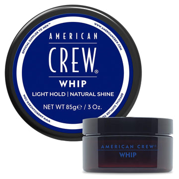 American Crew Men'S Whip Styling Cream, Like Hair Gel With Light Hold & Natural Shine, 3 Oz (Pack Of 1)