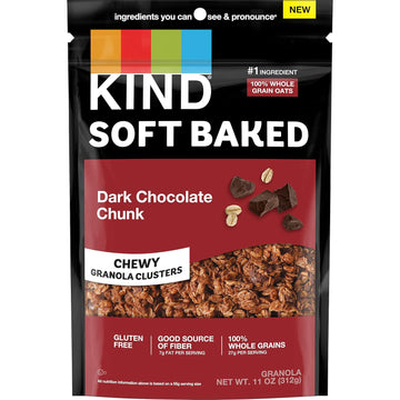 Kind Soft Baked Granola, Dark Chocolate Chunk, 5 Count