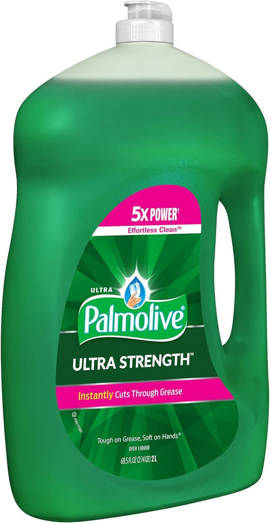 Palmolive Ultra Strength Liquid Dish Soap, Original - 68.5 Fluid Ounce