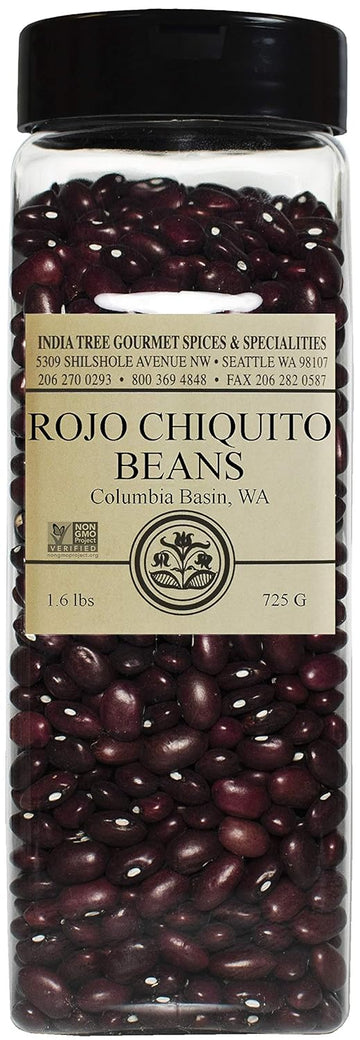 India Tree Rojo Chiquito Beans, 1.6 Lb