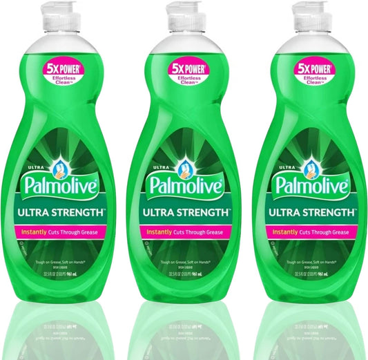 Palmolive Ultra Strength Dish Soap - 10 oz (Pack of 3) : Health & Household