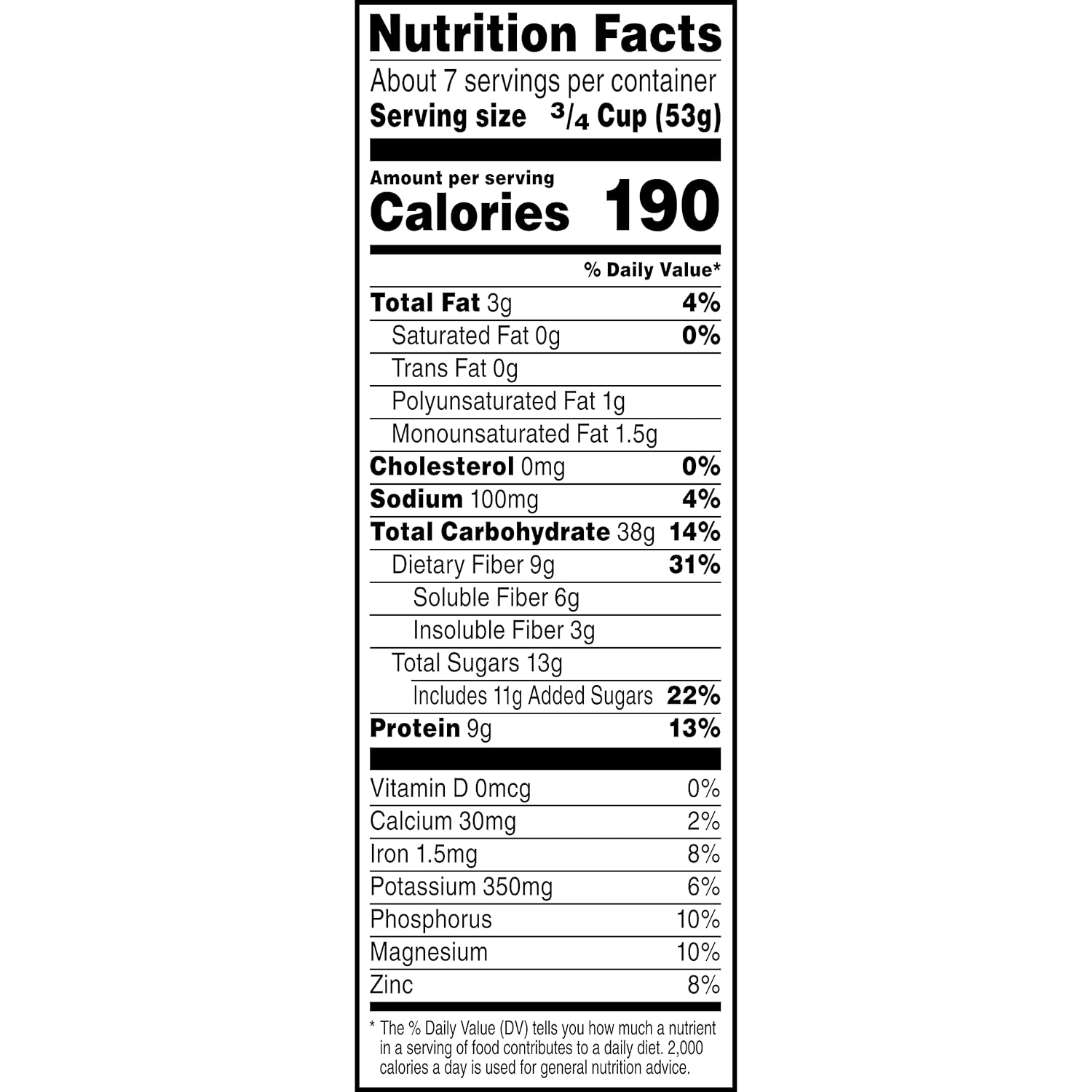 Kashi Golean Cereal Crunch, Original, 50oz (4 Count)