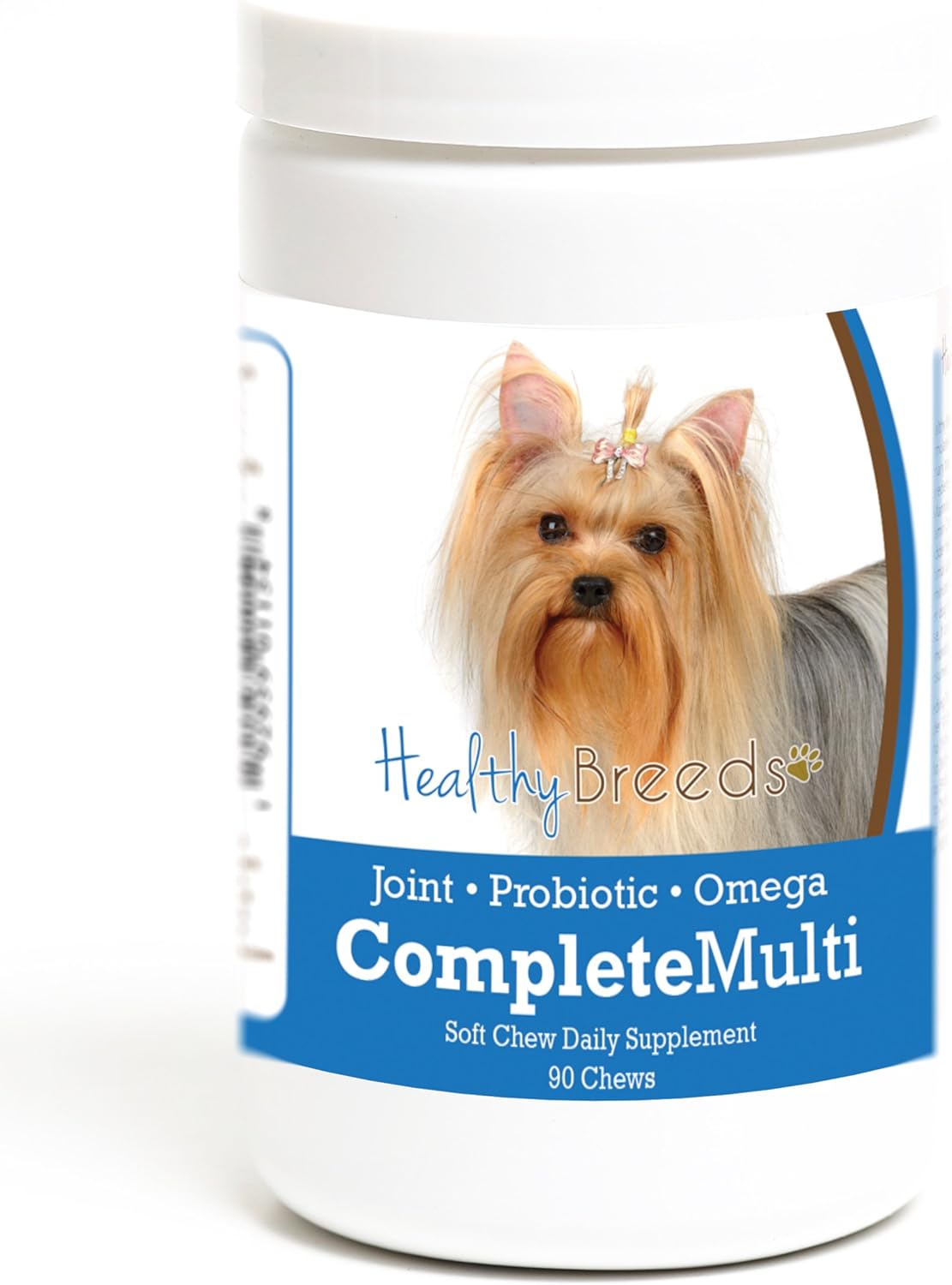 Healthy Breeds Yorkshire Terrier All in One Multivitamin Soft Chew 90 Count : Pet Supplies