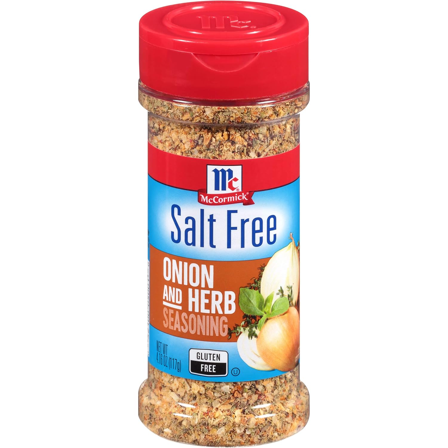 McCormick Salt Free Onion and Herb Seasoning, 4.16 oz (Pack of 6)