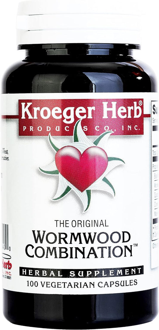 Kroeger Herb Wormwood Combination 100 Vcap3