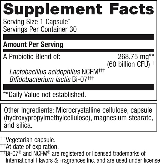 Metagenics Ultraflora Ib Probiotic Relief For Occasional Intestinal Distress* - Probiotics For Digestive Health* - Anti-Bloat For Men & Women* - 60 Billion Cfu - 30 Capsules