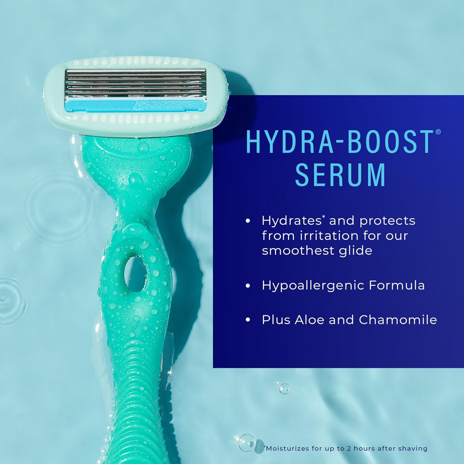 Schick Hydro Silk Sensitive Women'S Razor | 5-Blade Razors For Women Sensitive Skin | Womens Razors Sensitive Skin | 1 Handle & 2 Razor Blade Refills : Beauty & Personal Care