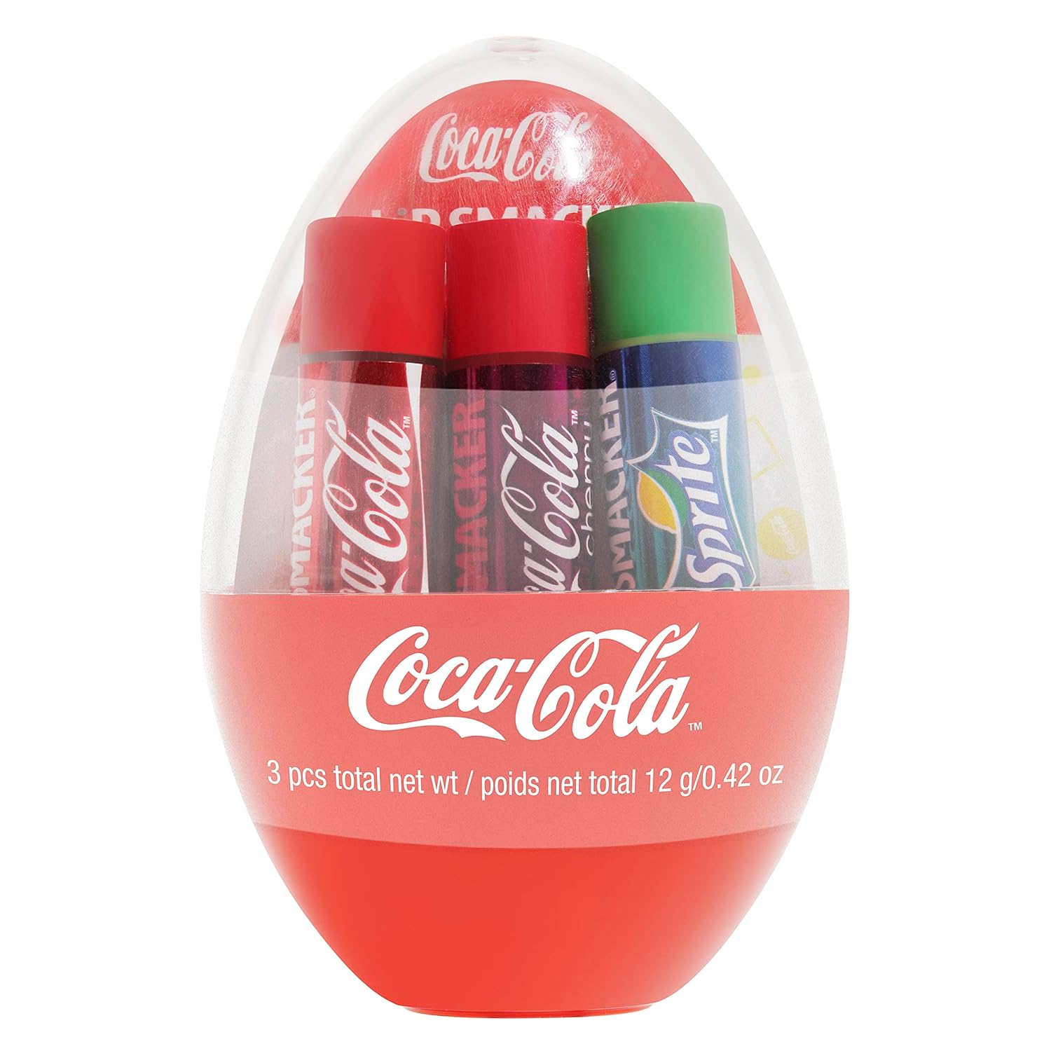 Lip Smacker Easter Trio Egg - Coca Cola | Easter Basket Stuffers for Children