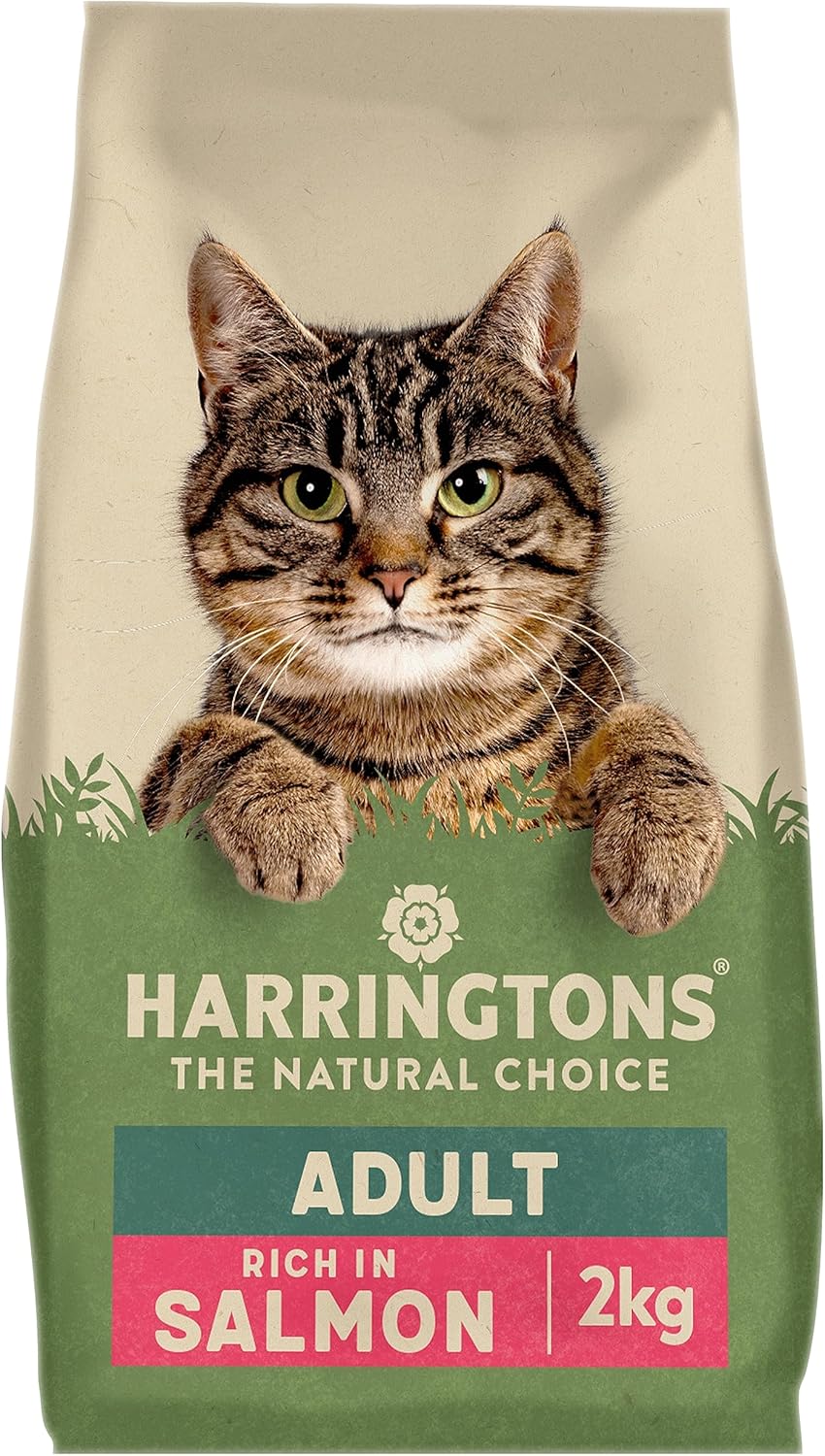 Harringtons Complete Dry Cat Food with Freshly Prepared Salmon - 4x2kg?HARRCATSN-C2