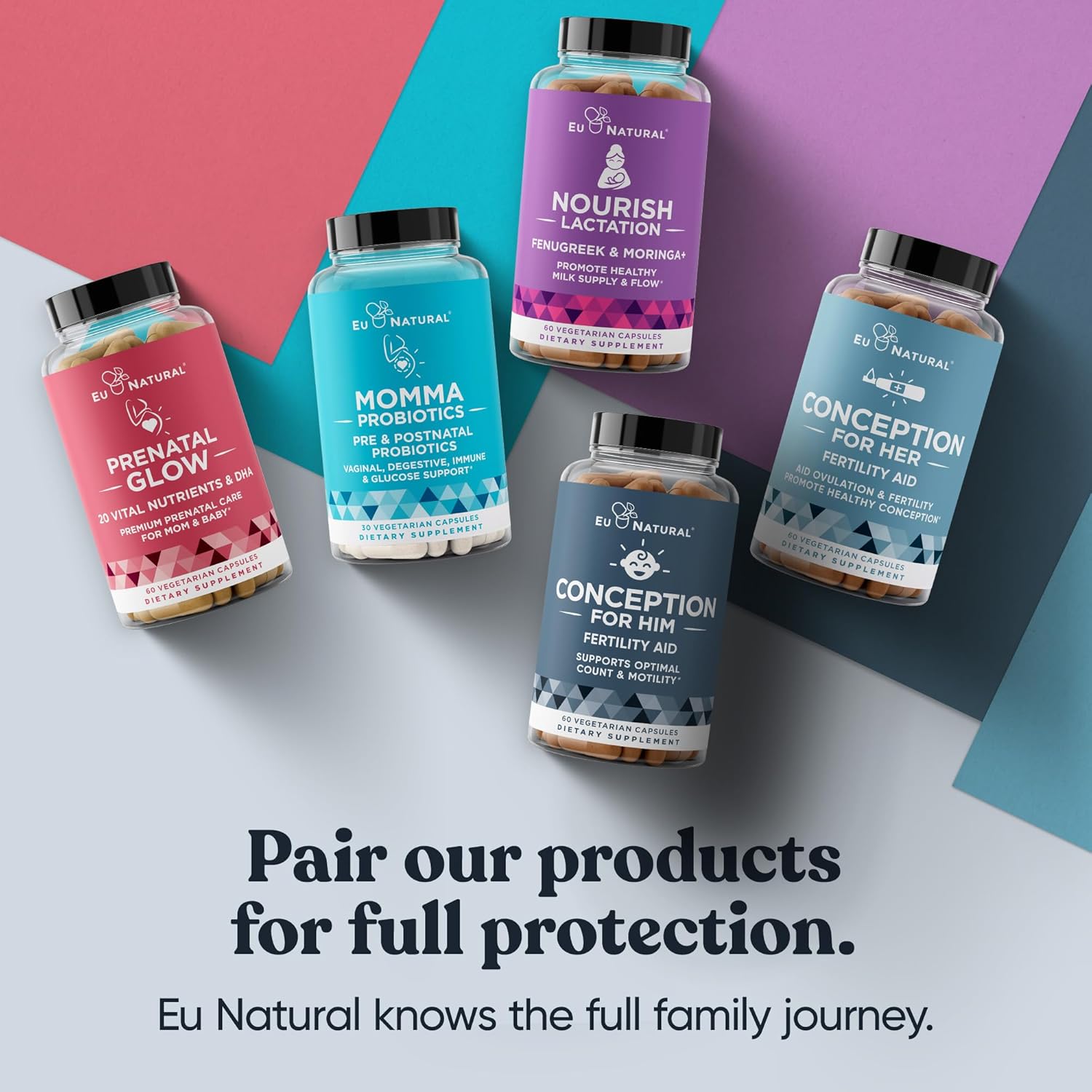 Glow Prenatal Vitamins for Women – 20-in-1 Vital Nutrients for Healthy Pregnancy and Fetal Development – Folic Acid & Vegan DHA For Baby's Growth & A Comfortable Pregnancy – 120 Nourishing Capsules : Health & Household