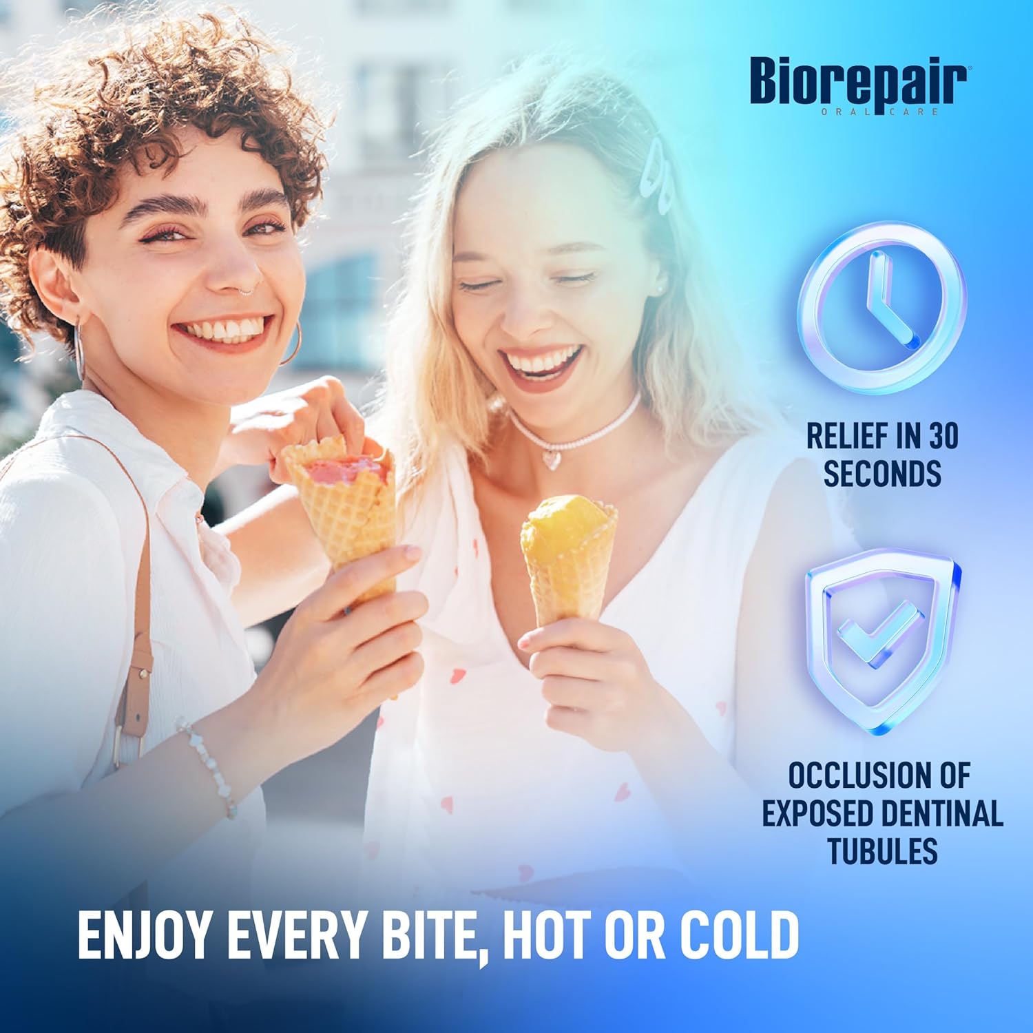 BioRepair Fast Sensitive Enamel Repair Toothpaste - Fluoride-Free for Hypersensitivity-MicroRepair Gum Health – Sensitive Teeth for Regular Use(Pack of 3)