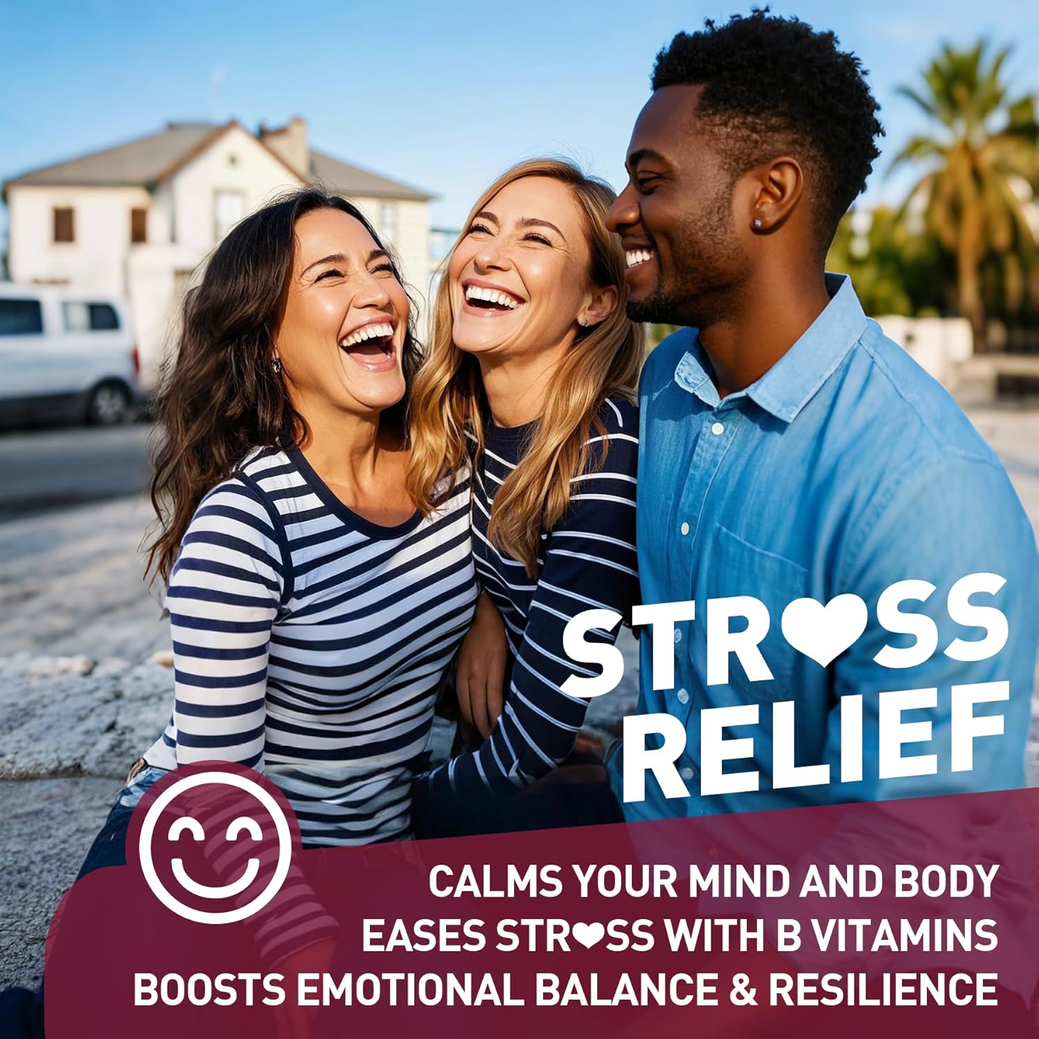 Nextdia Brain & Mood Support Gummies, Super Vitamin B Complex For Men & Women, All B Vitamin B1 B2 B3 B5 B6 B7 B9 Methyb12 With Paba, Inositol, Choline, Supports Mthfr Gene & Energy, Vegan, 120Ct : Health & Household