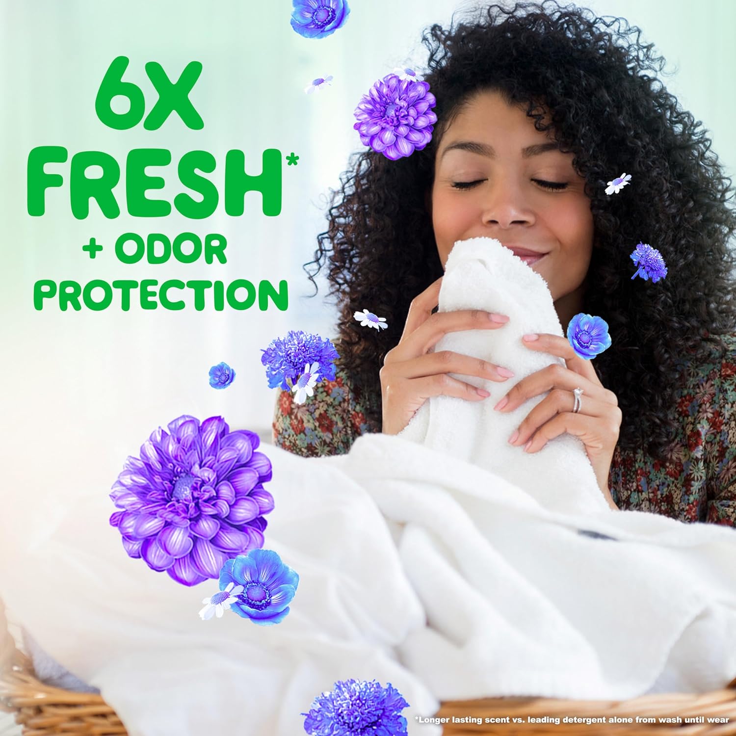 Gain Relax Laundry Bundle: Gain Super Sized Flings, 3-in-1 Detergent Pacs with Febreze and Oxi, 45 Count + Gain In-Wash Laundry Scent Booster Beads, 24 oz, Dewdrop Daydream Scent : Health & Household