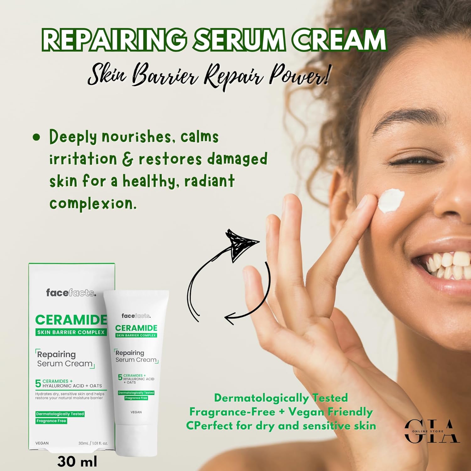 Face Facts Ceramide Skincare Gift Set – Hydrating Vegan Face Care Including 4 Masks, Gel Cream, Eye Cream & Serum – Suitable for Dry, Sensitive & All Skin Types – 5 Ceramides + Hyaluronic Acid : Amazon.co.uk: Beauty