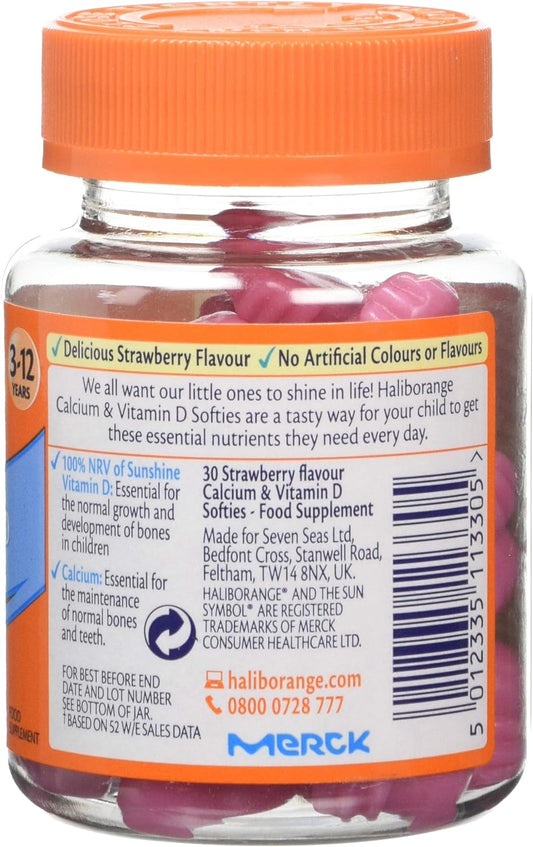 Haliborange Kids Calcium and Vitamin D softies 30