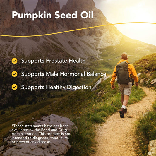 NORTH AMERICAN HERB & SPICE Pumpkinol - 12 fl. oz. - Healthy Hormone & Prostate Support - Natural Source of Vitamin E & Sterols - Contains Oreganol P73 Oregano Oil - Non-GMO - 24 Servings