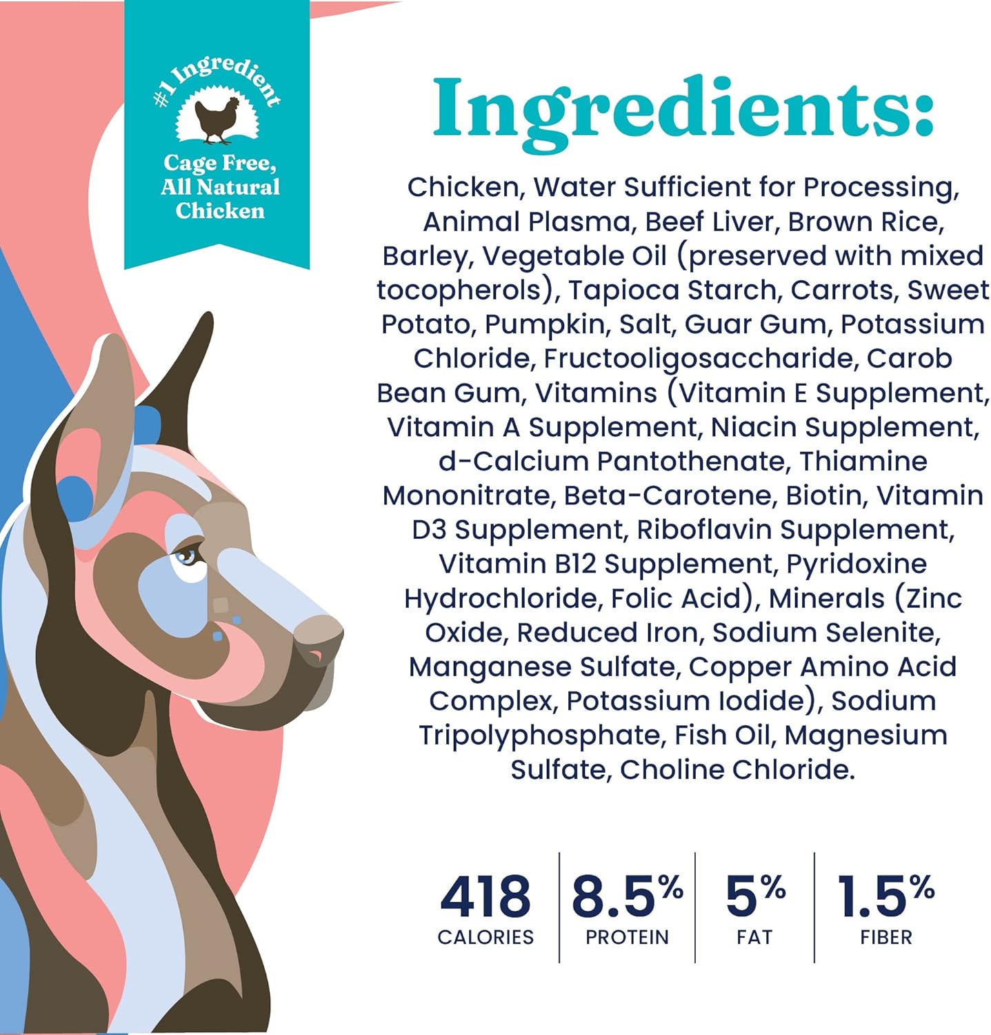 Solid Gold Canned Dog Food for Adult & Senior Dogs - Nutrientboost Hund-N-Flocken Made with Real Chicken and Healthy Whole Grains - High Calorie, High Protein Wet Dog Food - 6ct/12.5oz Cans: Pet Supplies: Amazon.com