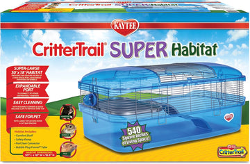 Kaytee Crittertrail Super Habitat For Pet Gerbils, Hamsters Or Mice