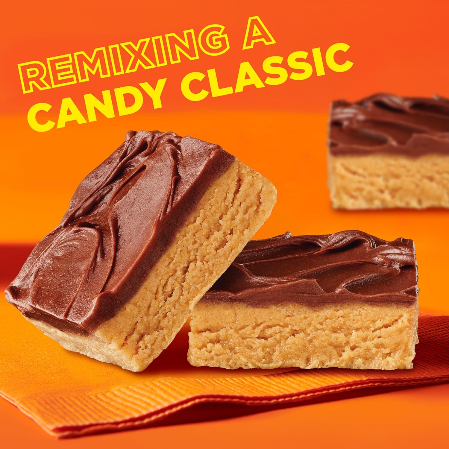 Betty Crocker Reese'S Peanut Butter No Bake Bars Mix With Hershey’S Milk Chocolate Frosting, 17.3 Oz