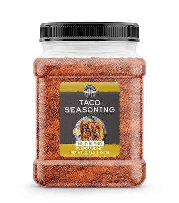 Birch & Meadow Taco Seasoning, 2.5 Lb, Mild Heat, Tex-Mex Cuisine